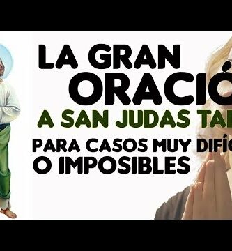 Oración a San Judas Tadeo: Casos Difíciles y Desesperados